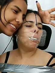Findom Girl Gagged With Money - Selfgags
